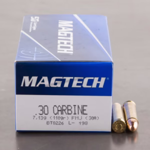 1000 Round Case – 30 Carbine 110 Grain JSP Soft Point Magtech Ammo – 30B